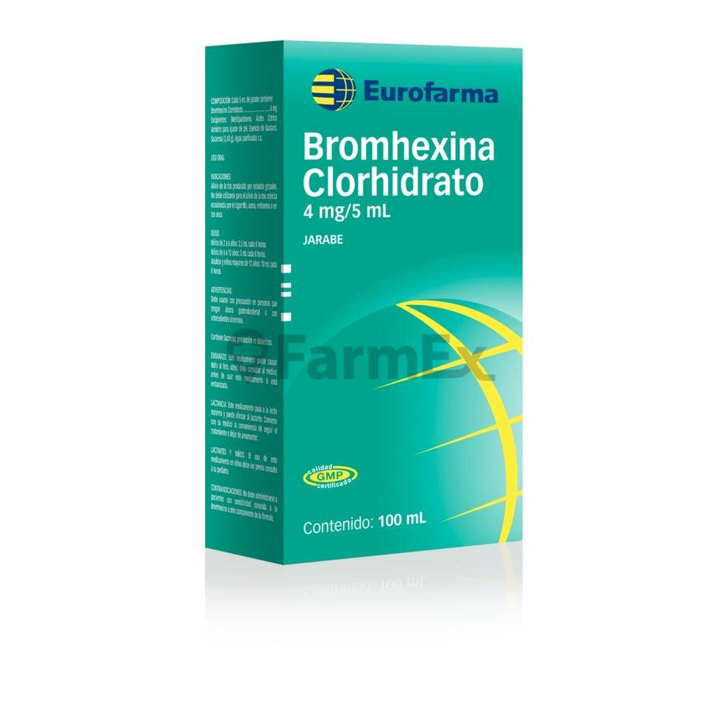 Bromhexina jarabe 100 ml Farmex